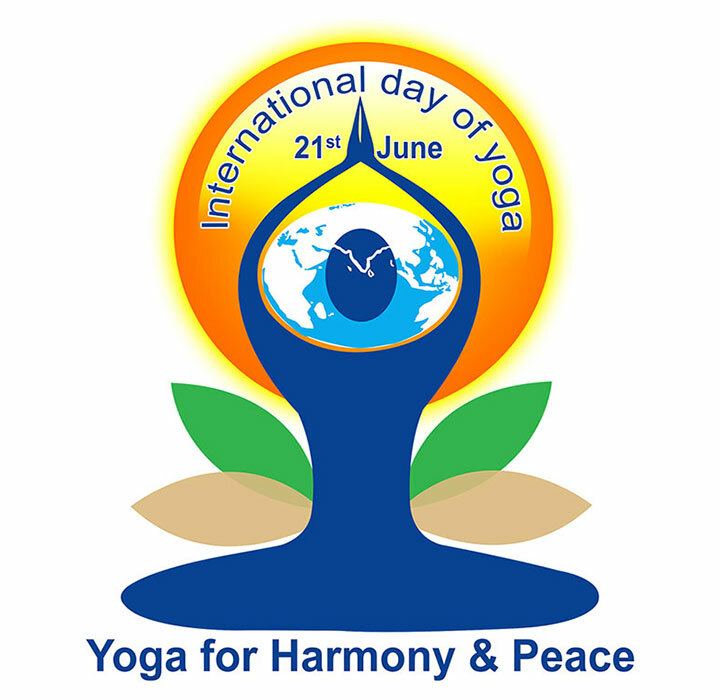 International Day of Yoga Logo 2021 June Newsletter 720x700